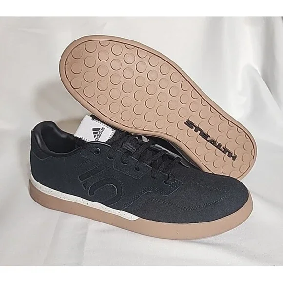 Adidas Five Ten Sleuth Men's Size 10.5 Black Mountain Bike Shoes Sneakers EE8893 - Picture 7 of 9